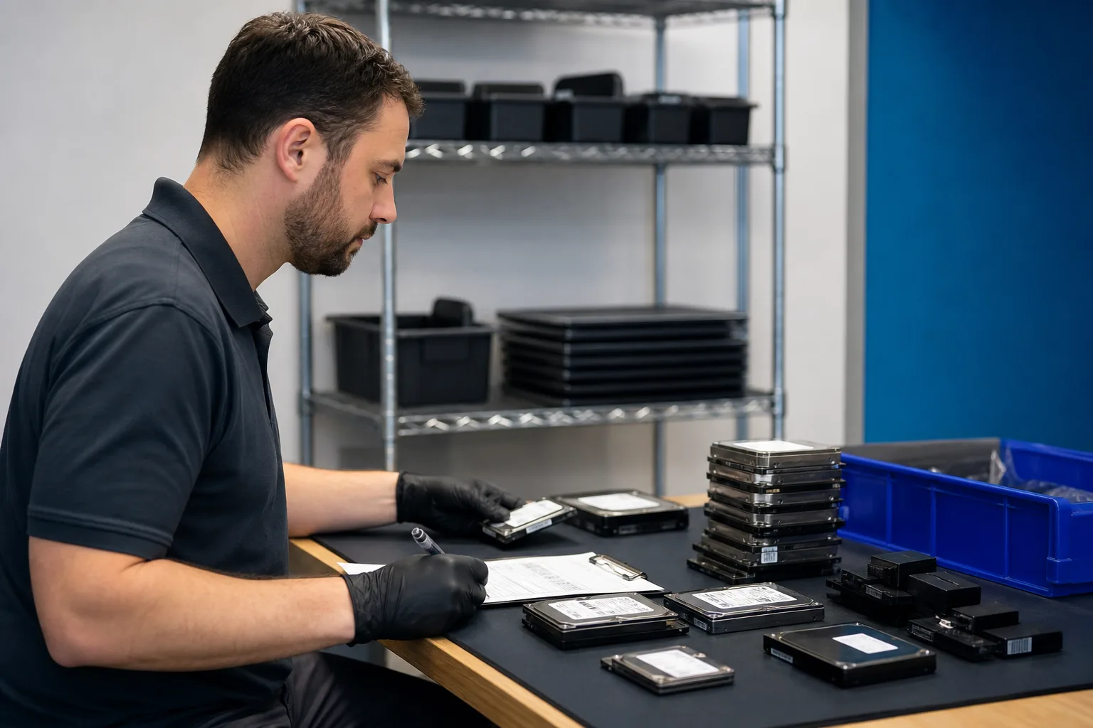 Treat the data before the device leaves your control