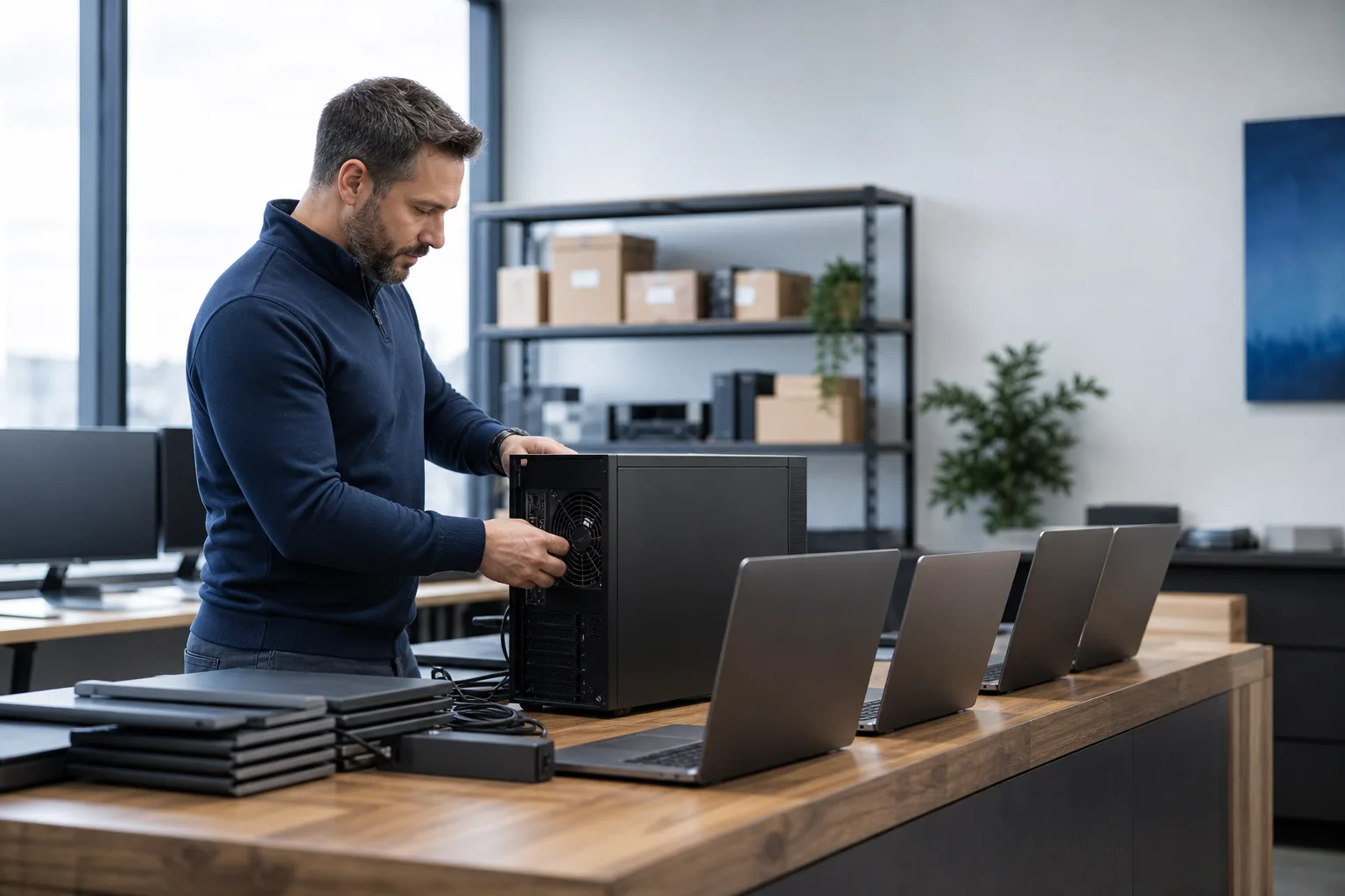 Business hardware sized for the work