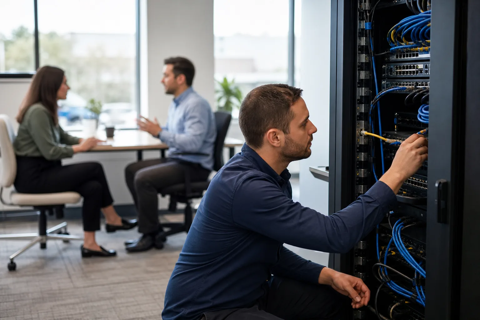 Combine preventive work with on-demand expertise