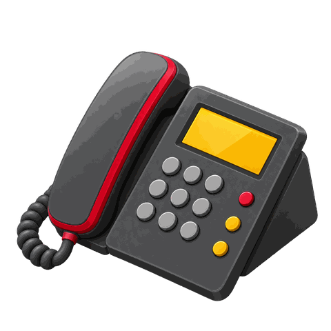 Desk phone for IP services